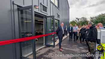 Flagship sustainable maintenance hub opened at Barnetby