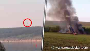 Crash Russisch vliegtuig gefilmd: ‘Bommenwerper neergestort in Irkoetsk’