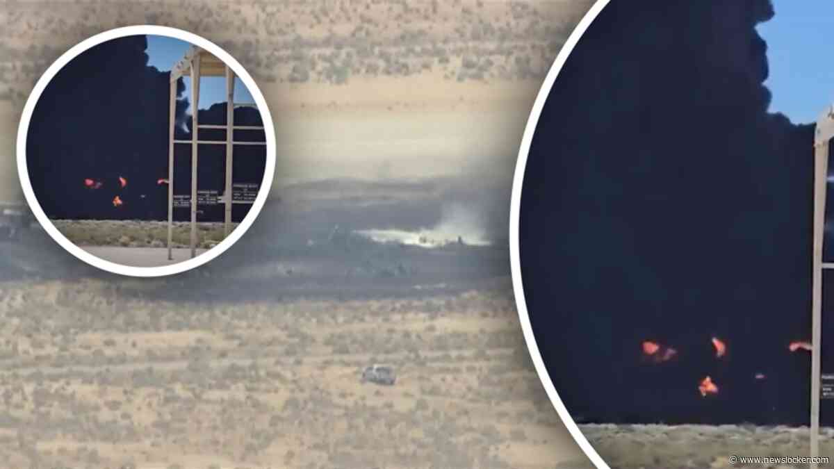 Dodelijk ongeluk bommenwerper VS: acht Amerikanen overleden