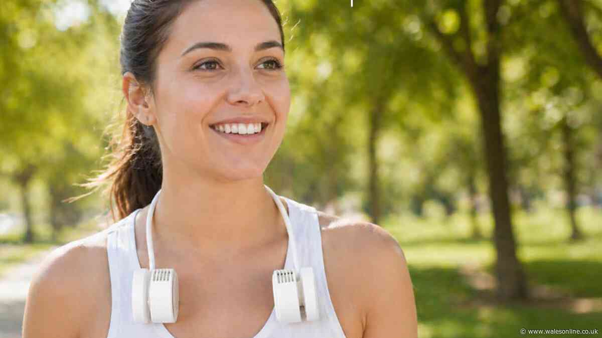 'My favourite gadget' neck fan perfect for heatwave now £13 and cheaper than Amazon
