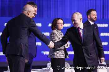 Russian central bank chief who ‘threatened to quit over Ukraine war’ not seen in public for three weeks