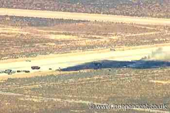 Eight people aboard B-52 bomber confirmed dead in horrific California crash, Air Force says