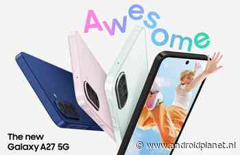 Blunder of bewust? Samsung verklapt specs van Galaxy A27