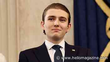 Barron Trump turns heads with hair transformation in first public appearance in months