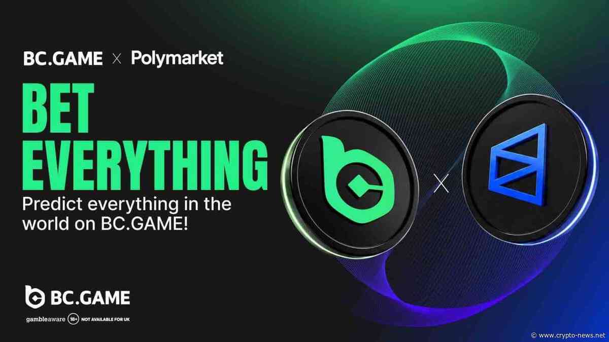 BC.GAME Launches Prediction Center, Powered by Polymarket
