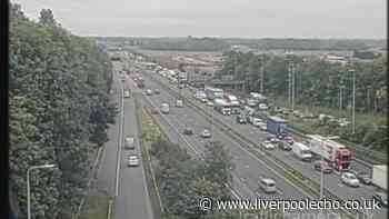 Man taken to hospital with 'serious injuries' as M62 closed