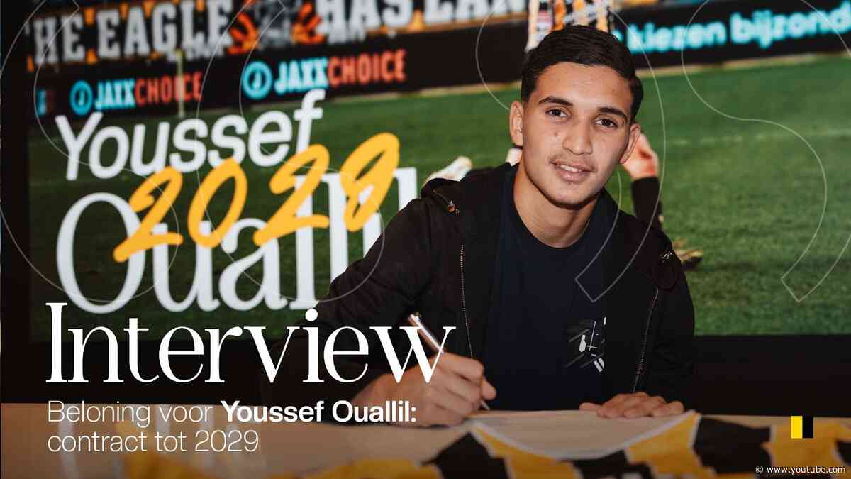 INTERVIEW | Beloning voor Youssef Ouallil (18): contract tot 2029 ✍️