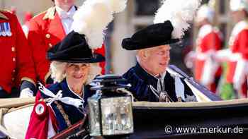 Prinz Andrew ausgeschlossen – Der König zeigt Flagge bei Garter-Day-Spektakel