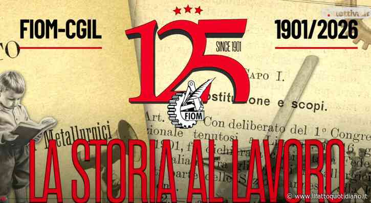 “La storia al lavoro”, i 125 anni della Fiom – La diretta da Livorno