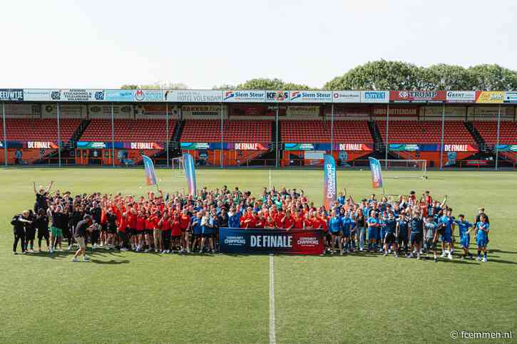 Naoberschap-jongeren beleven landelijke finaledag vol sport en workshops in Volendam