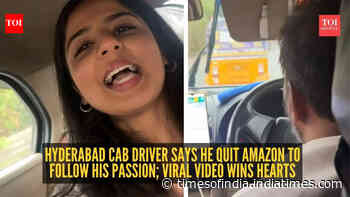 Hyderabad cab driver says he quit Amazon to follow his passion; viral video wins hearts