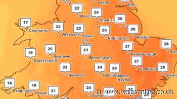 Weather maps show UK hotter than Ibiza within days but Met Office warns of thunderstorms
