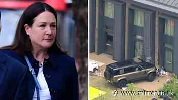 Woman charged with Wimbledon school crash that killed girls pictured for first time at court
