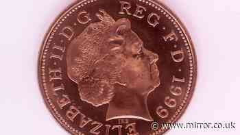Rare two penny coin 'rising in value' worth £1,000 but only with certain date