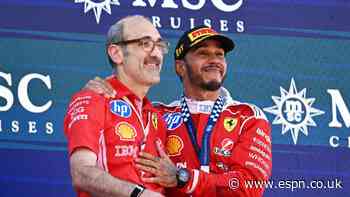 Hamilton hails bond with new Ferrari engineer