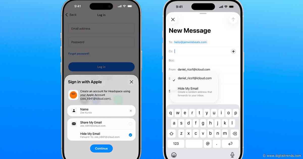 Sign in with Apple and iCloud+ Hide My Email are merging to lessen your memory burden