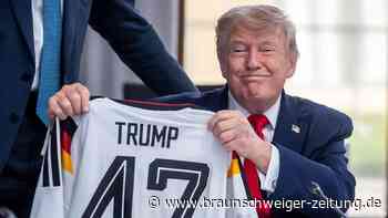 Beim G7-Gipfel: Merz macht Trump ein Fußball-Geschenk – das hat Strategie