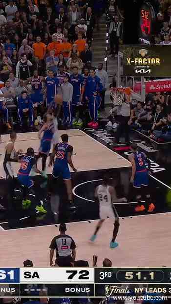 REBOUND ROBINSON‼️ #nyknicks #nbachampions