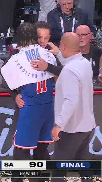 the final call. #nbachampions #nyknicks