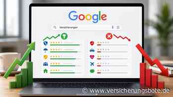 Google-Suche nach Versicherungen: Gewinner und Verlierer