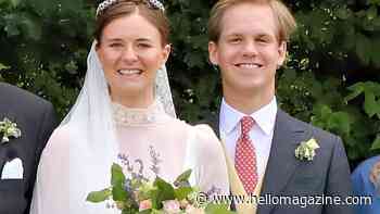 Royal bride revives missing sapphire necklace as a wedding tiara to marry 4th cousin