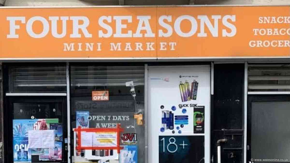 Newport shop ordered to close for three months over what was found there