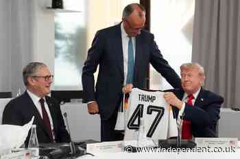 Lavish banquets and personalised football shirts: How Europe is still mollycoddling Trump at the G7