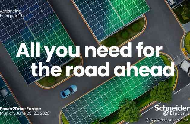 Power2Drive Europe 2026: Schneider Electric präsentiert neue Produktpalette für intelligentes Laden von Elektrofahrzeugen