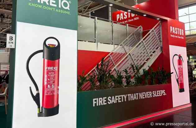 Weltpremiere auf der INTERSCHUTZ 2026: FIREIQ stellt den intelligenten Feuerlöscher vor