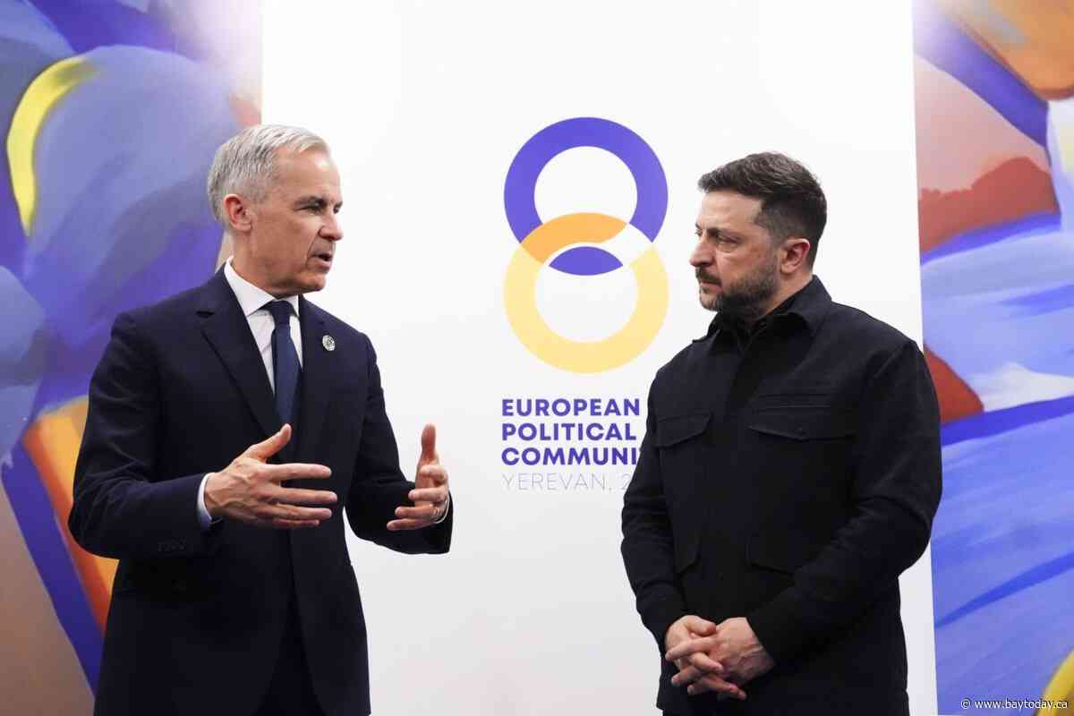 Carney announces new sanctions against Russia during G7 meeting with Zelenskyy
