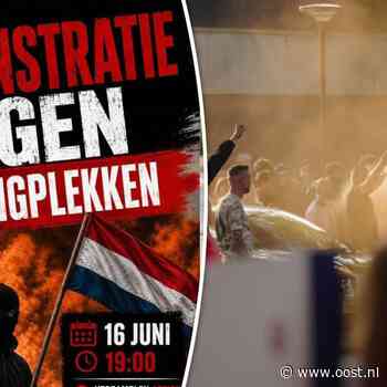 Anti-asieldemonstratie Vriezenveen: veiligheidsrisicogebied aangewezen