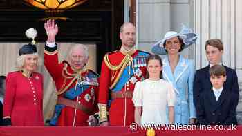Princess Charlotte's sweet present to King Charles spotted at Trooping the Colour