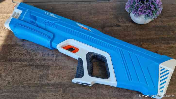 These sci-fi water guns make it feel like I'm playing a real-life FPS