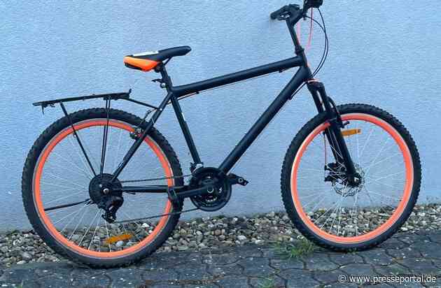 POL-EL: Lingen - Schwarz-orangenes Fahrrad sichergestellt - Eigentümer gesucht