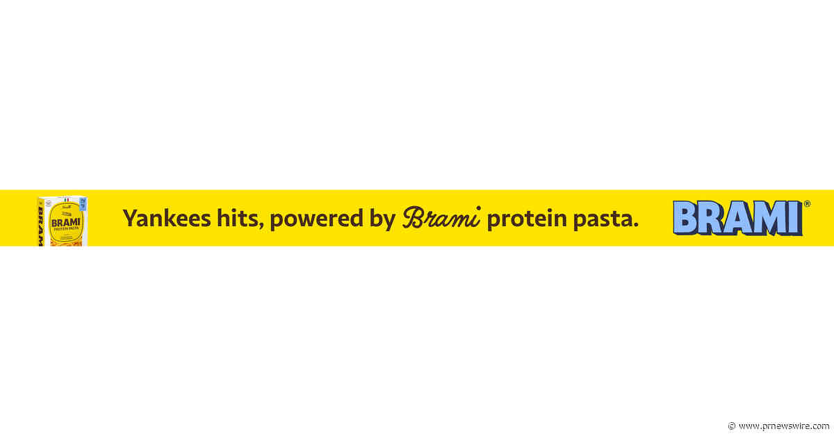 BRAMI Italian Protein Pasta Partners with the New York Yankees for the 2026 Season
