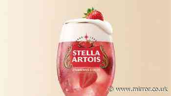 Stella Artois launches limited edition Wimbledon strawberries and cream flavoured beer