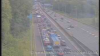 M60 traffic LIVE with major queues after five-vehicle crash shuts motorway for hours