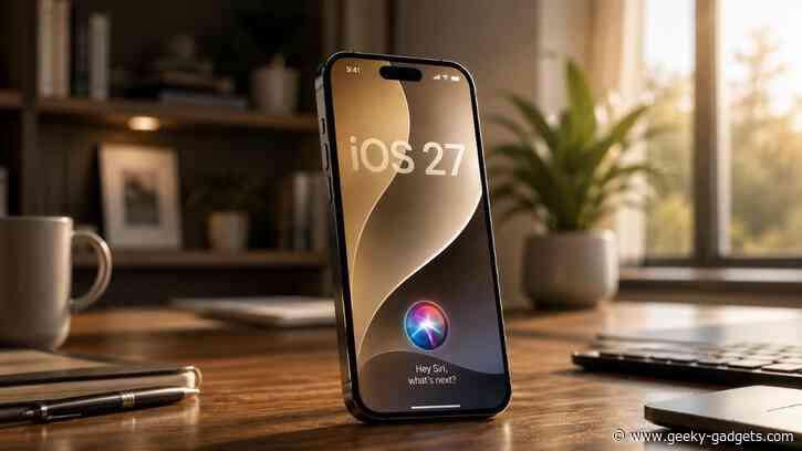Apple Just Changed Siri Forever — Our First Look at iOS 27