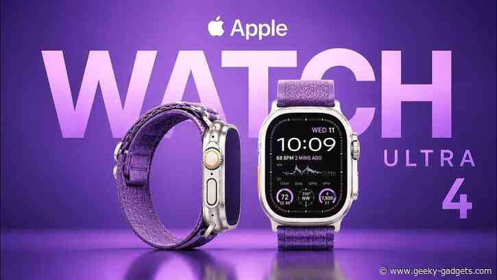 Leaked Apple Watch Ultra 4 Specs Point to the Biggest Upgrade Ever
