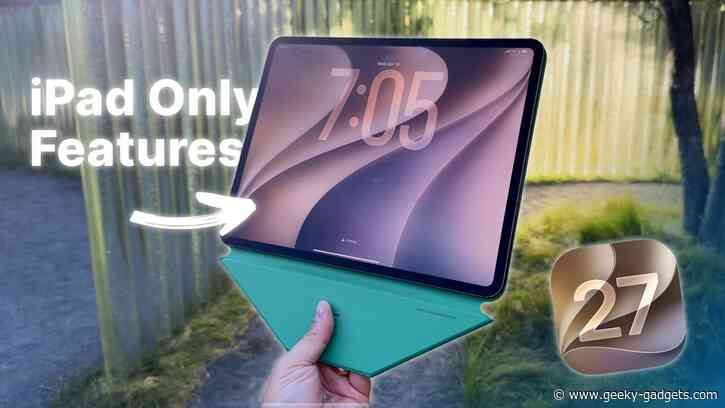 The iPadOS 27 Features You Won’t Find on iPhone