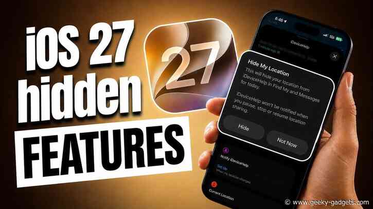 The Best iOS 27 Features Apple Didn’t Show on Stage