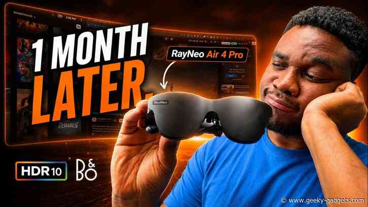 One Month Using the RayNeo Air 4 Pro Glasses: the Keep or Return Verdict