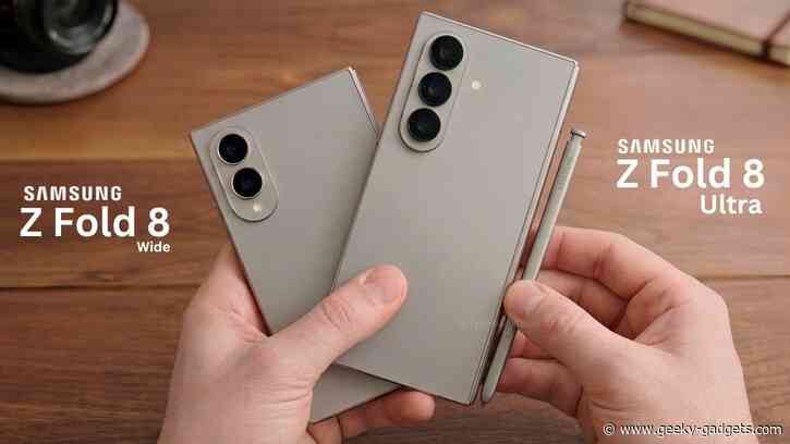 The True Winner Between Samsung’s Galaxy Z Fold 8 Ultra and Fold 8 Wide