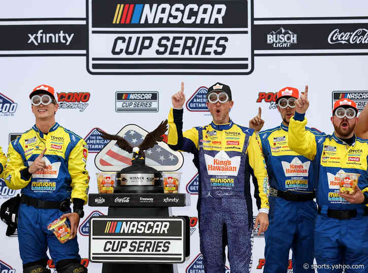 Denny Hamlin discusses third straight NASCAR victory in 2026