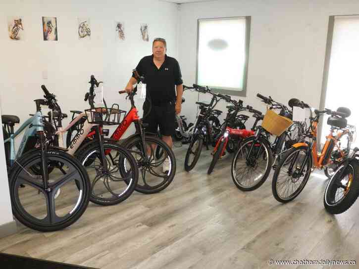 Wallaceburg e-bike, scooter business rolls out of garage into new home