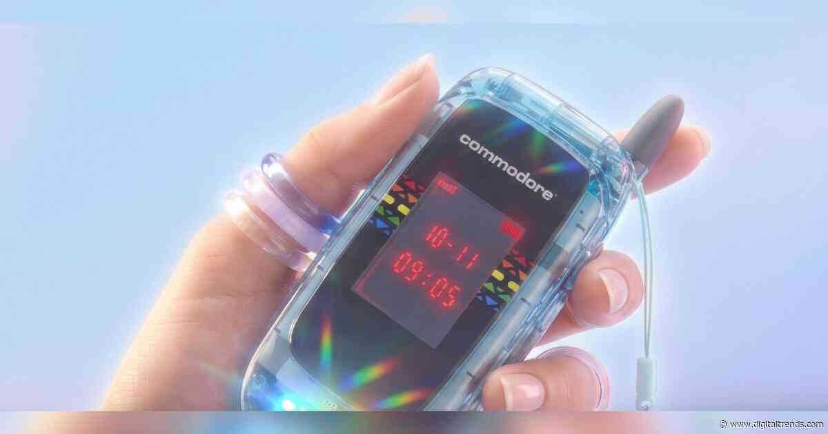 Commodore’s flip phone runs Android apps, but it’s the retro looks that’ll convince you to get one