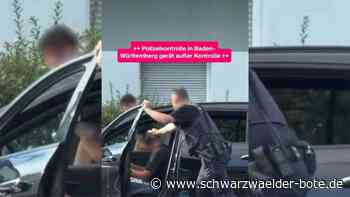 Pfefferspray-Einsatz in Singen: Polizei ordnet virales Video ein