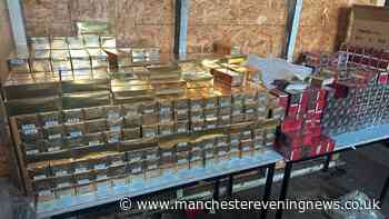 Huge stash of 'illegal' vapes, perfumes and clothes worth £2 MILLION uncovered in Bolton