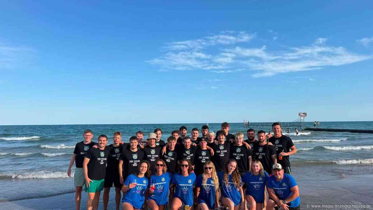 TSV Poing feiert Dreifach-Aufstieg mit Trip nach Jesolo