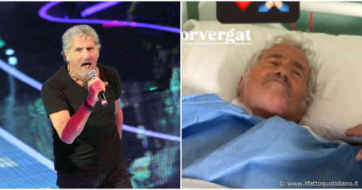 Adriano Pappalardo è stato ricoverato in ospedale. Il figlio Laerte: “Aveva un problema che lo affliggeva”